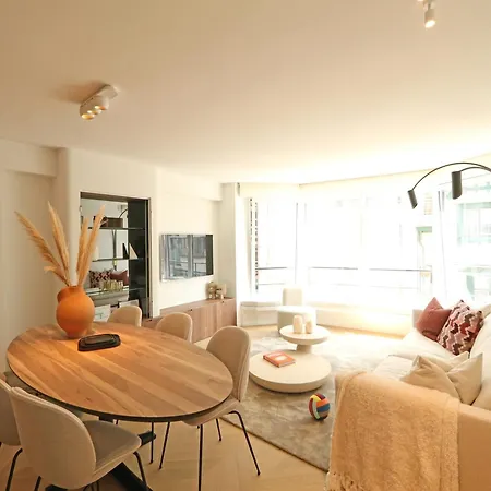 In Het Zoute Near The Διαμέρισμα Knokke-Heist